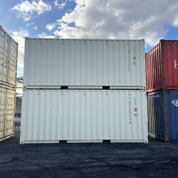 20 FOOT NEW 1-TRIP CONTAINER STD SHED,STORAGE,SHIPPING,CONEX