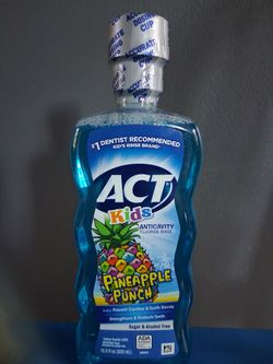 Act kids pineapple punch mouthwash