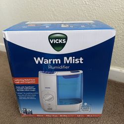 New Vicks Warm Mist Humidifier 