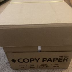 Copy Paper 5000 Sheets!!
