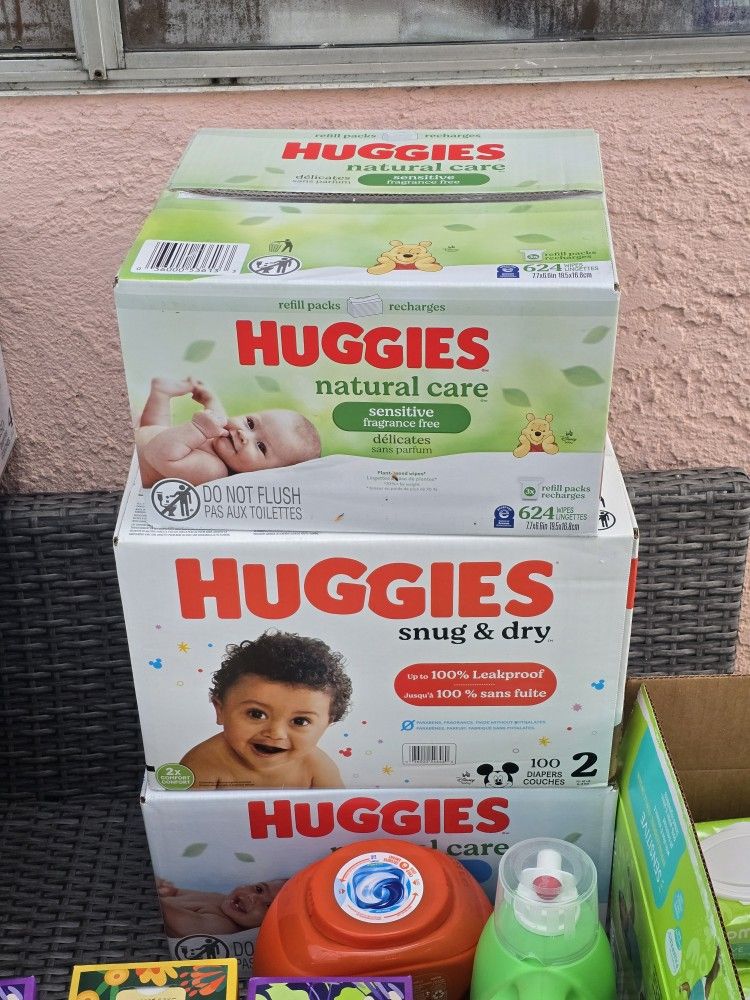 Huggies Wipes Or Diapers 