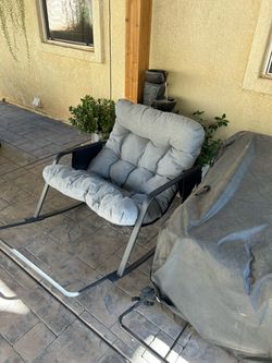 Large Rocker with cushion & cover (2)