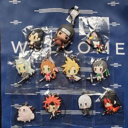 Final Fantasy / anime keychains