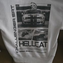 White Hellcat Hoodie