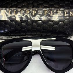 PHILIPP PLEIN EAGLE -  Black Shield Sunglasses