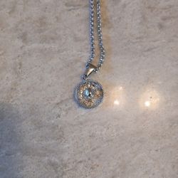 Silver Sombrero Necklace