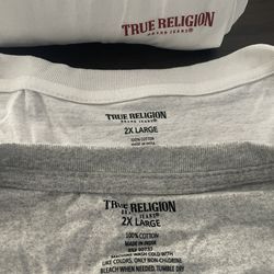 Brand New Set Of 3 True Religion Men’s Shirts