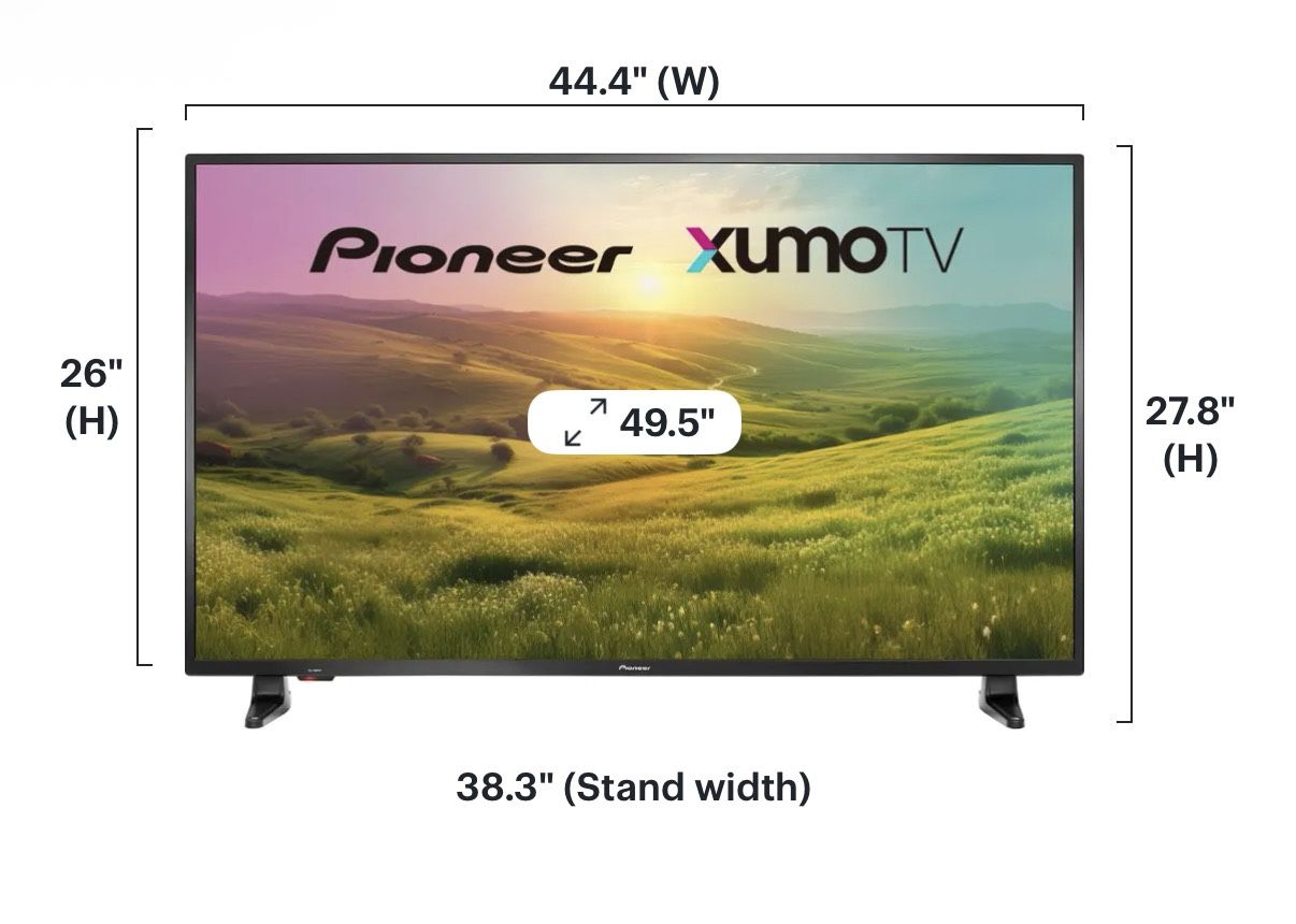 Pioneer - 50" Class LED 4K UHD Smart Xumo TV