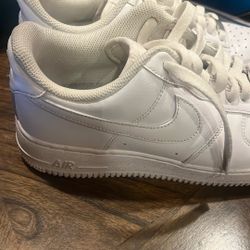 White Air force ones 