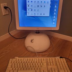 Vintage Apple iMac PowerPC G4 Sunflower