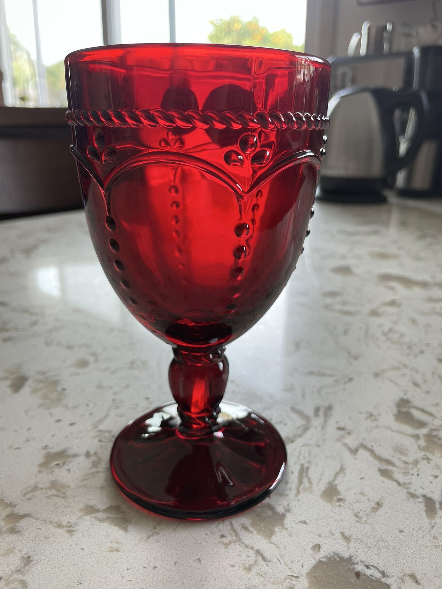 Red Princess House Goblets