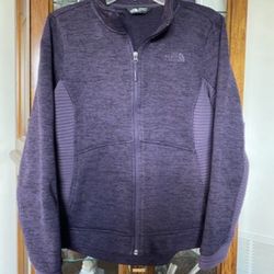 Women’s North Face Zip Up; Size Medium