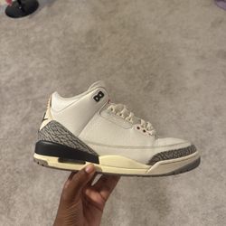 Jordan 3 Reimagined White Cements