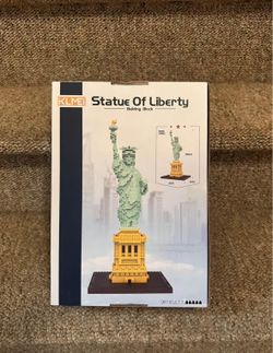 dOvOb Statue of Liberty Micro Mini Blocks Building Set (2510PCS) - Architectural Model Toys