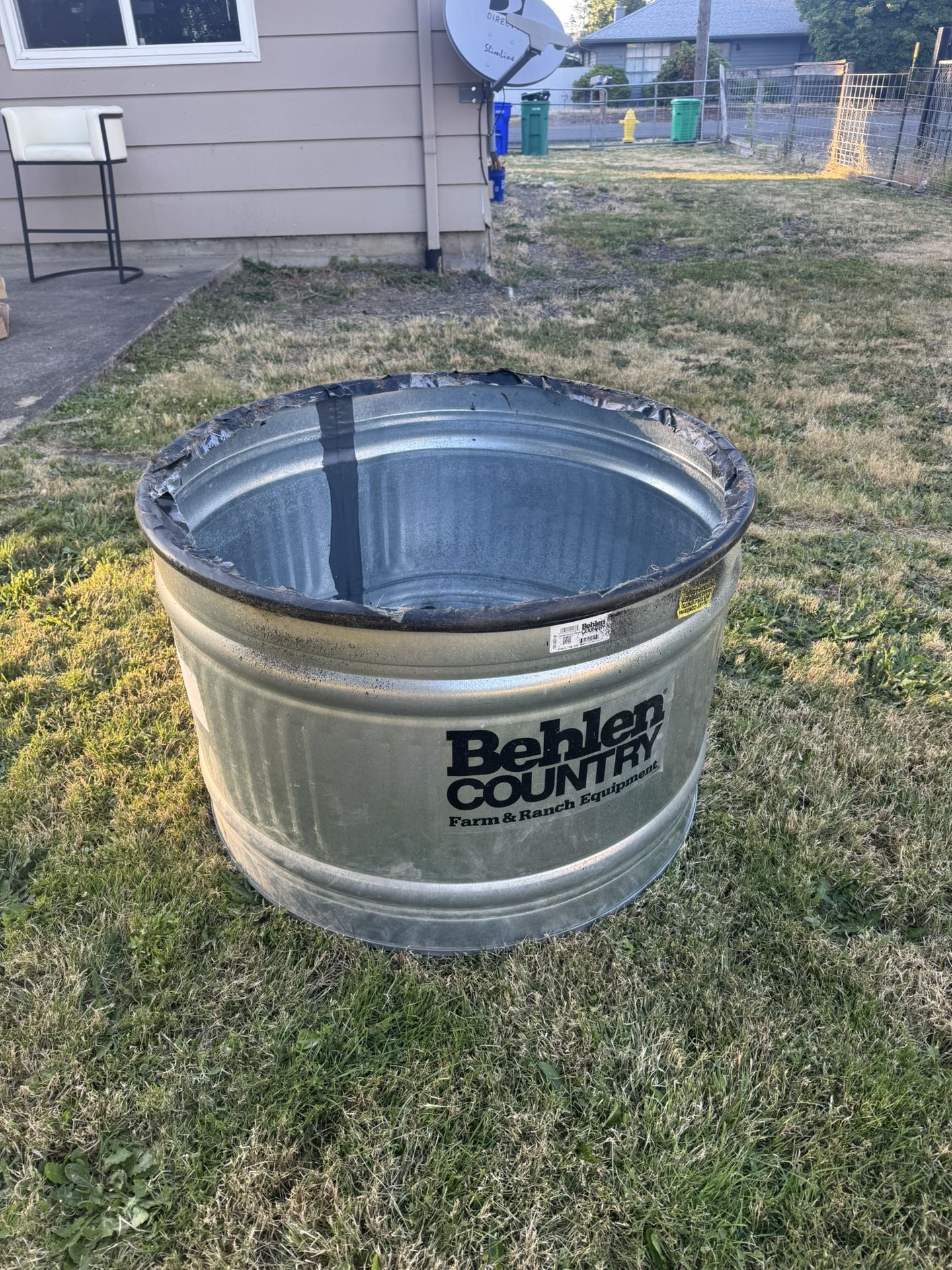 Round Stock Tank