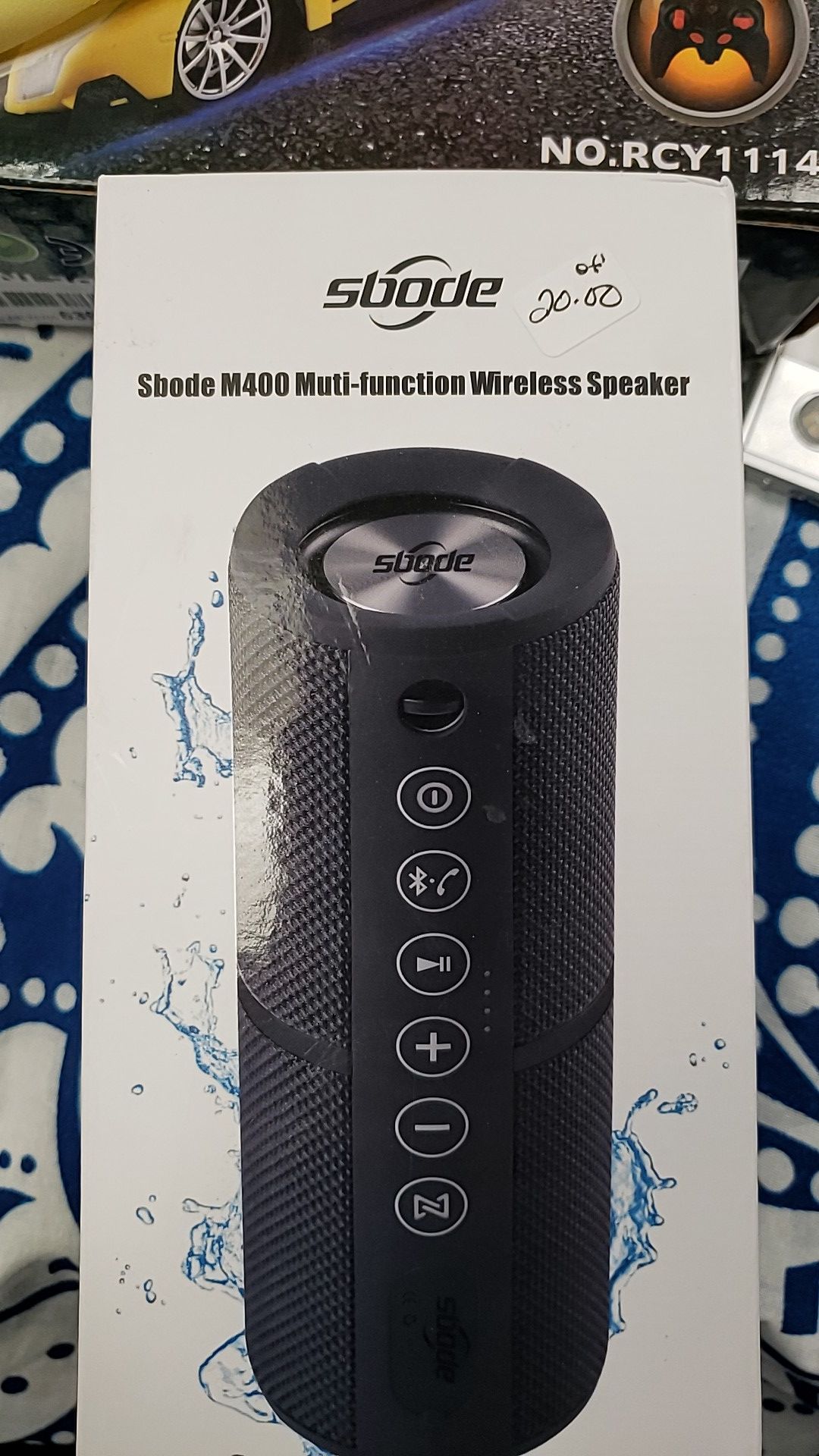 Sbode bluetooth speaker new in box