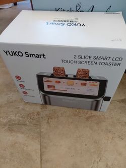 Brand new smart touch screen toaster