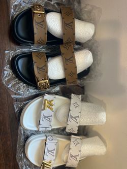 Monogram Strap Sandals – 2 Pairs