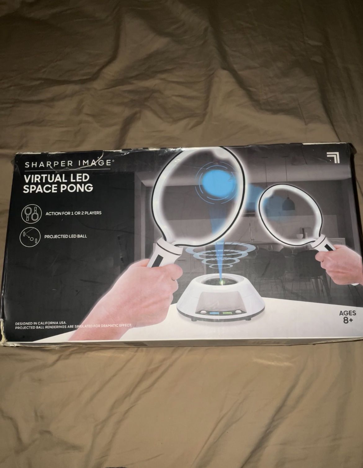 Virtual LED Space Pong