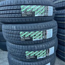 225/65/17 VANTAGE (4 NEW TIRES) INCLUDED INSTALLATION AND BALANCING