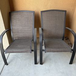 $20 - 2 Patio Chairs 