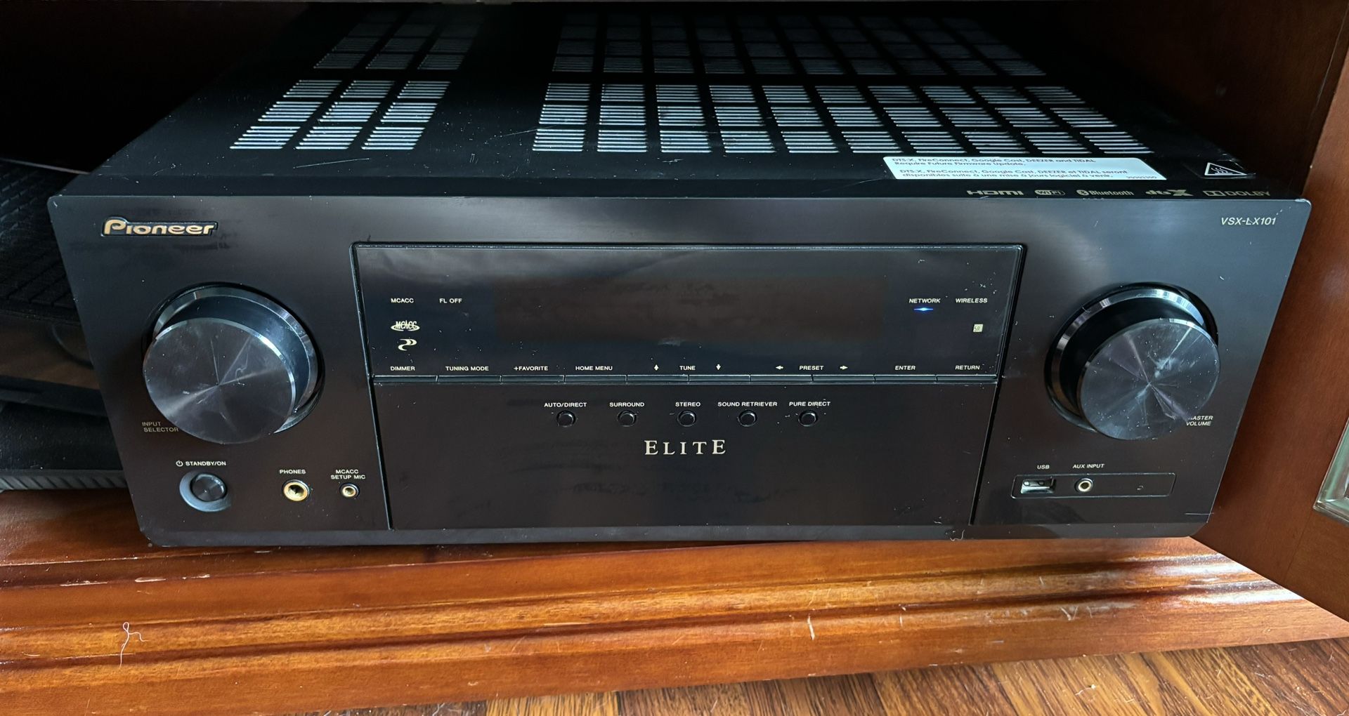 Pioneer Elite VSX-LX101 Receiver