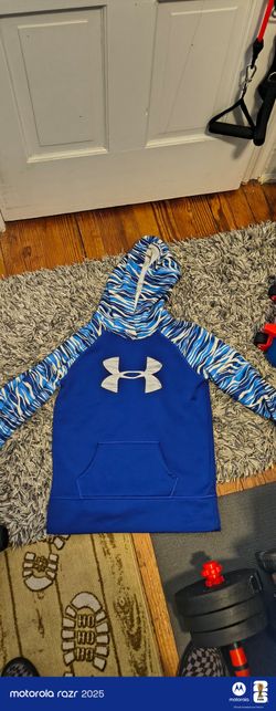Under Armour Blue Pullover Hoodie