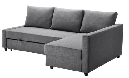 Sofa w/ Storage – Light Gray