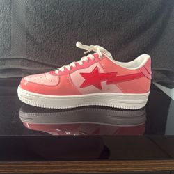 Pink Camo Bapestas Size 10