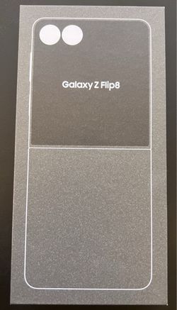 Samsung Galaxy Z Flip8 – 512GB – Graphite – Factory Unlocked – NEW SEALED