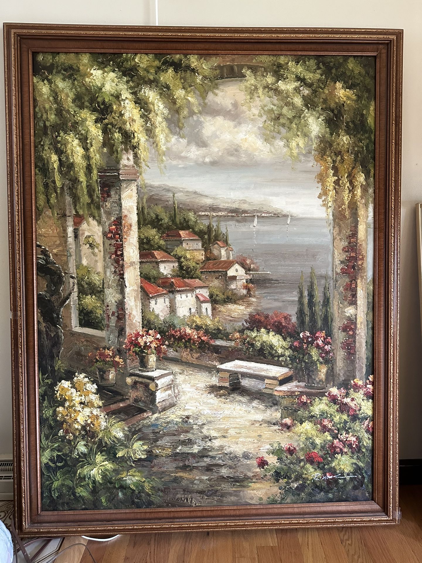 European Oil Painting- 41.5” x 53.75”