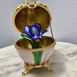 Limoges Porcelain Egg - Nieman Marcus 46/100  RARE