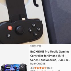 Back Bone gaming Console 