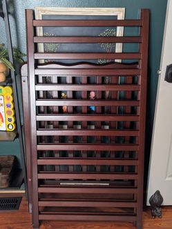 Espresso Wood Crib
