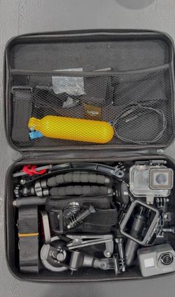 GoPro Action Camera Kit with Case and Accessories