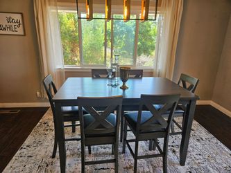 Dining set with 6 chair