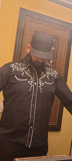 Mens Button up Shirts - Medium and Large size