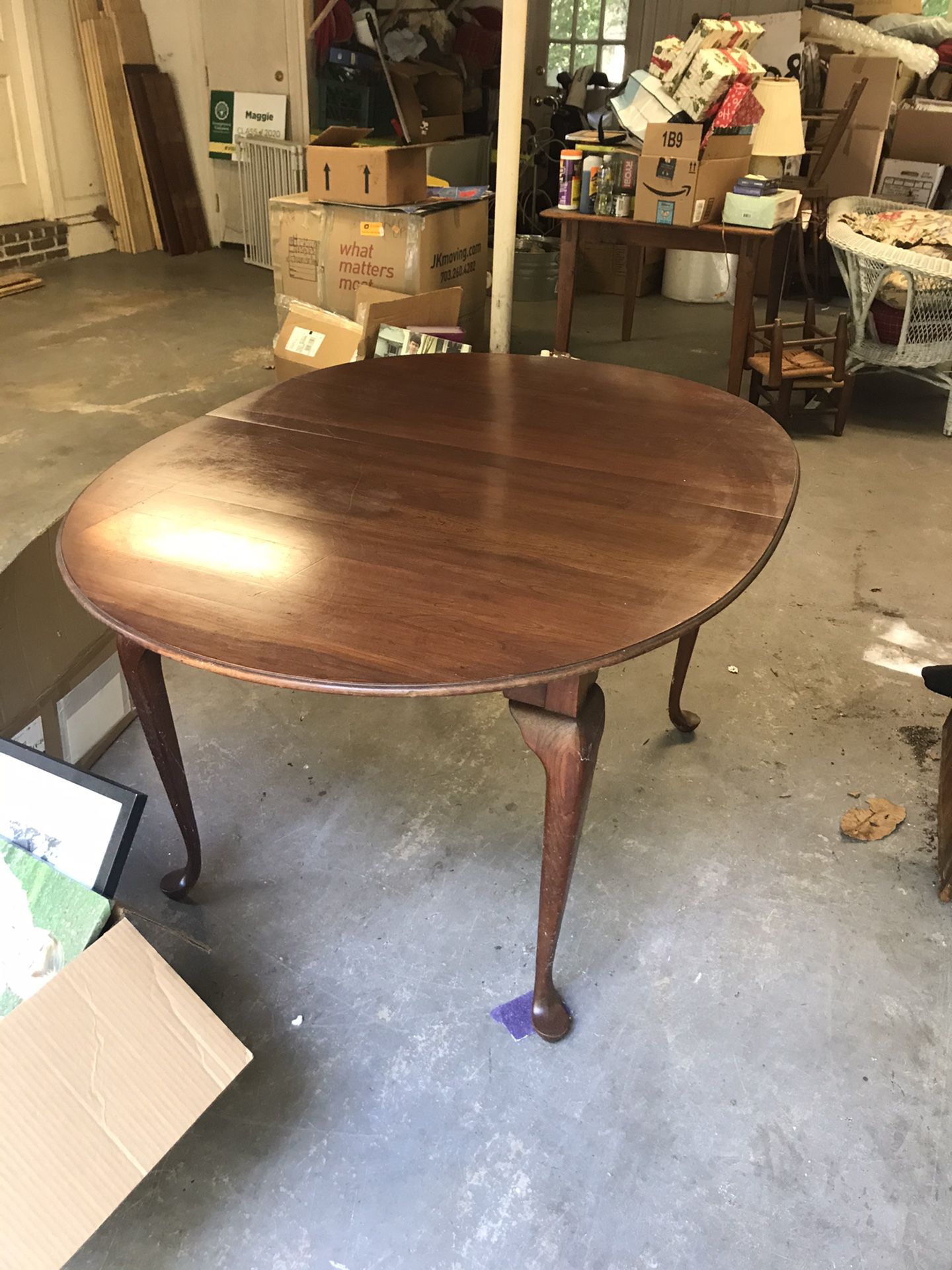 Cherry Dining Table (Seats 4-6) with removable leaf