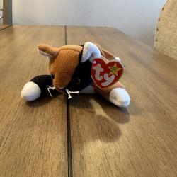 Chip the Cat, an original Ty Beanie Baby. 