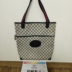 Authenticated 1980s Gucci Tote