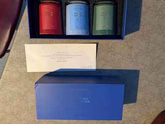 Winter candle collection