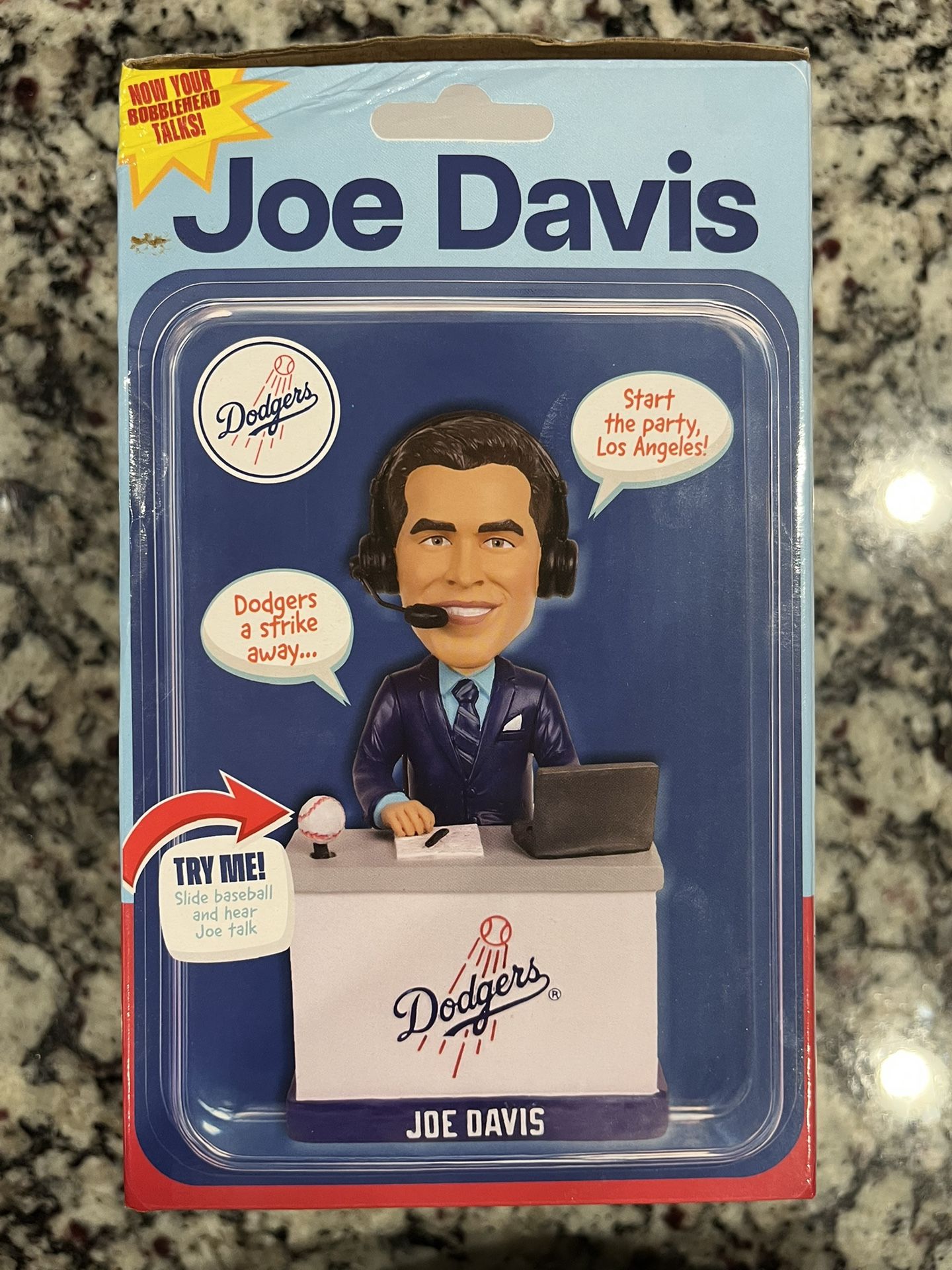 LA Dodgers - Joe Davis bobble head