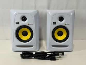 #284 KRK Rokit 5 Powered Studio Monitor Speaker Pair RP5G3W-NA