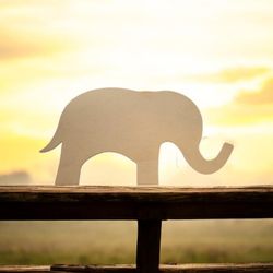 DIY Wood Decor, Elephant 