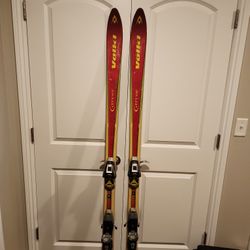 Volkl Carver Plus 191cm Skis Salomon 800 Bindings