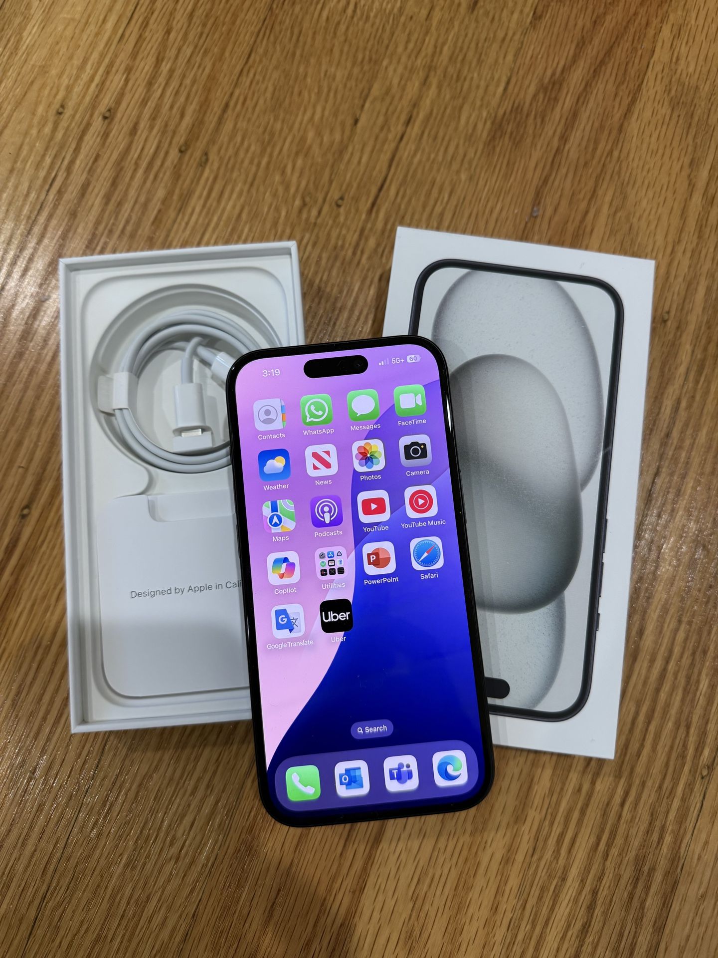 iPhone 15 AT&T with valid AppleCare