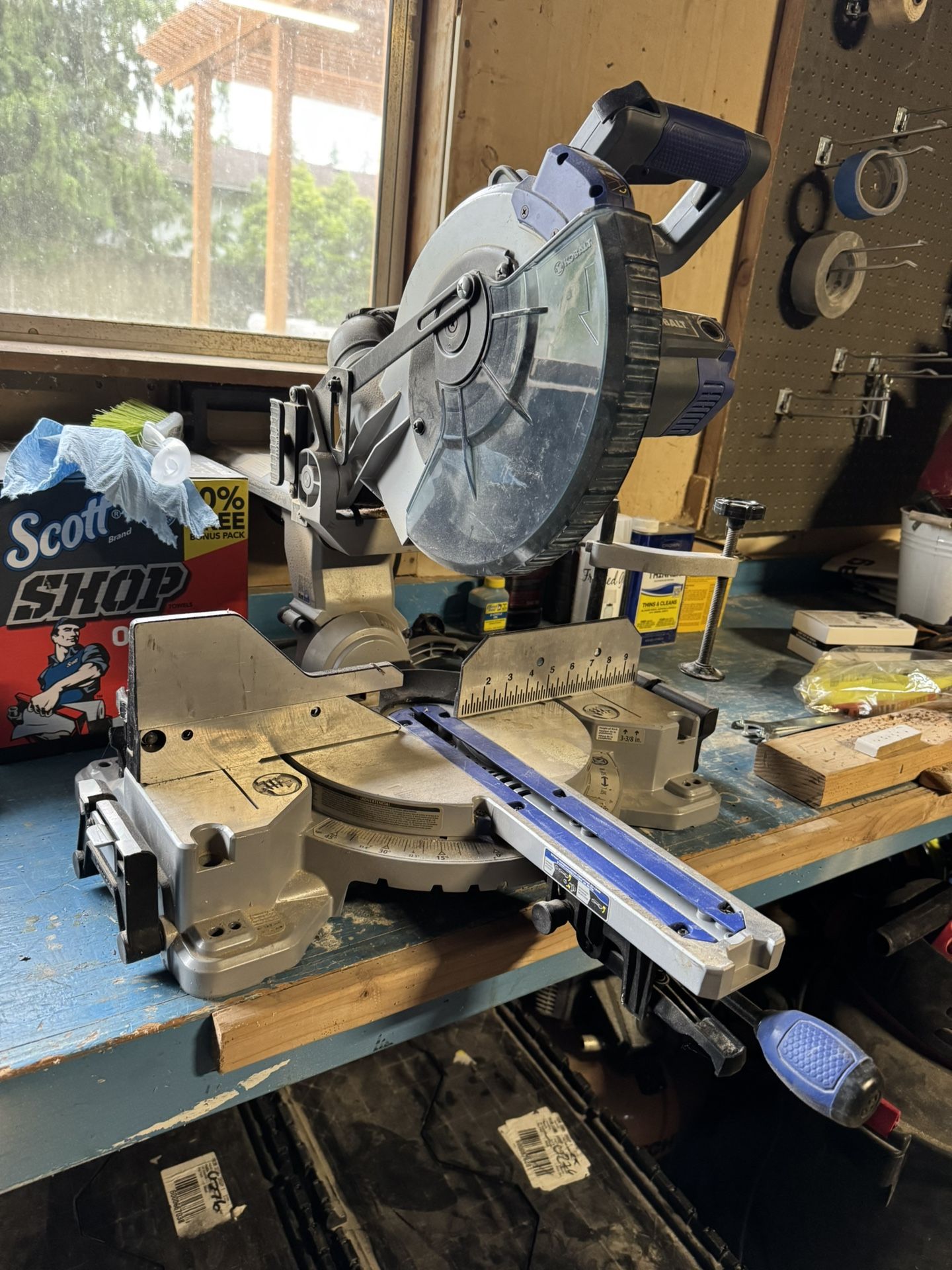 Kobalt 10” Bevel Sliding Compound Miter Saw w/ Laser Guide