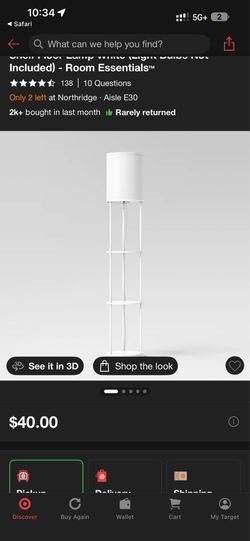 Target Lamp Shelf