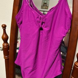 Purple XL Bathing Suit 