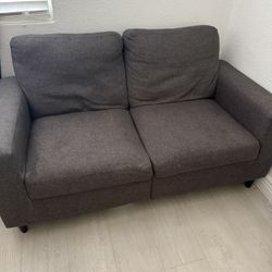 Grey Couch Loveseat